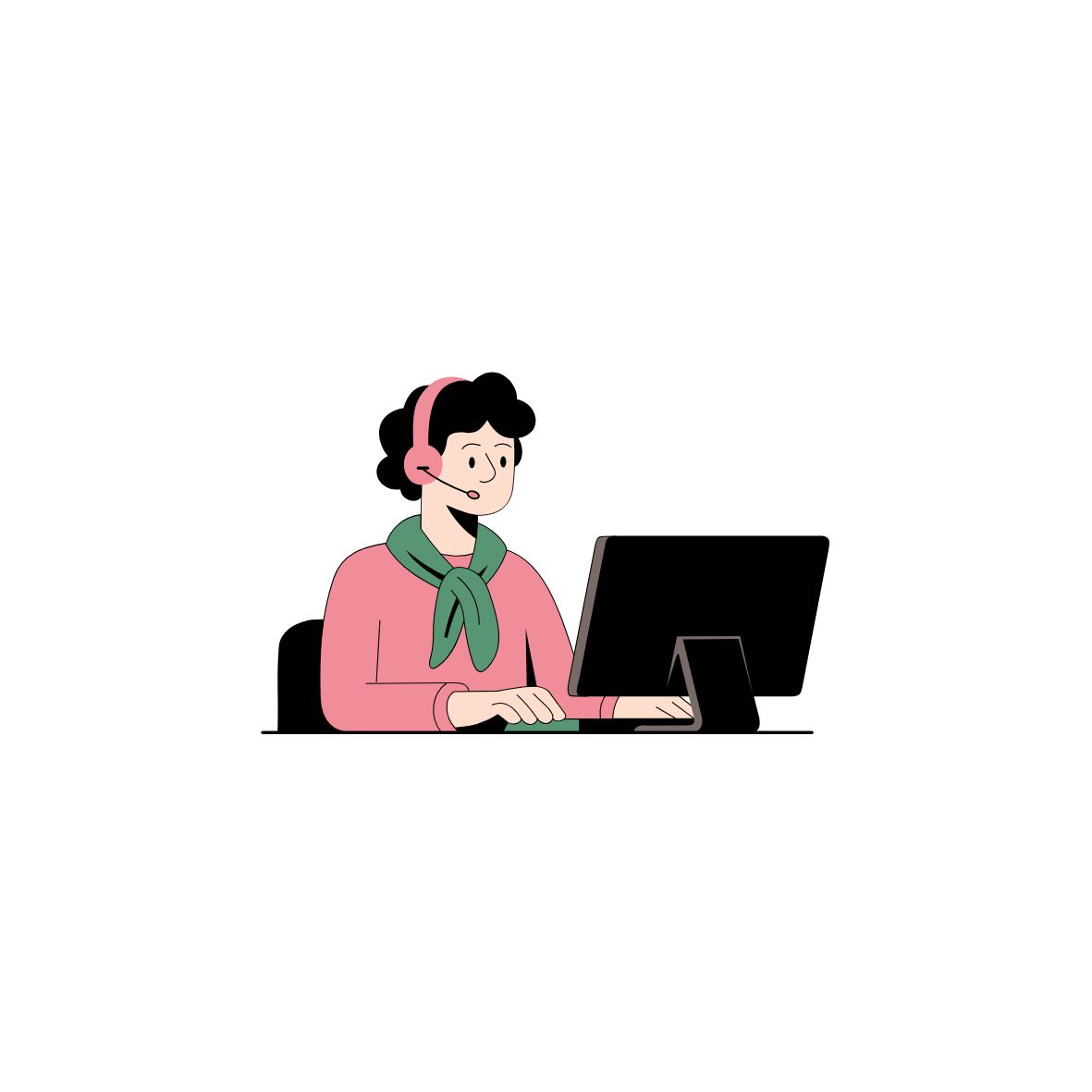 Virtual assistant icon